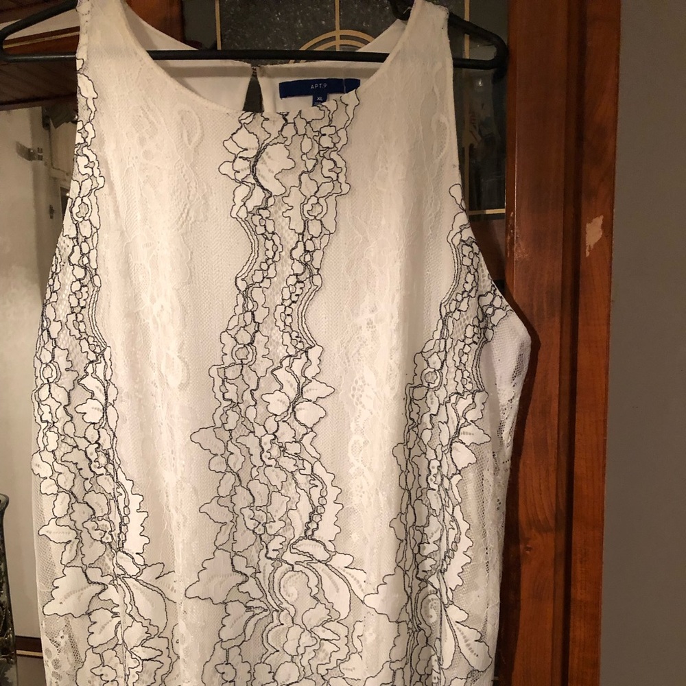 White lace blouse